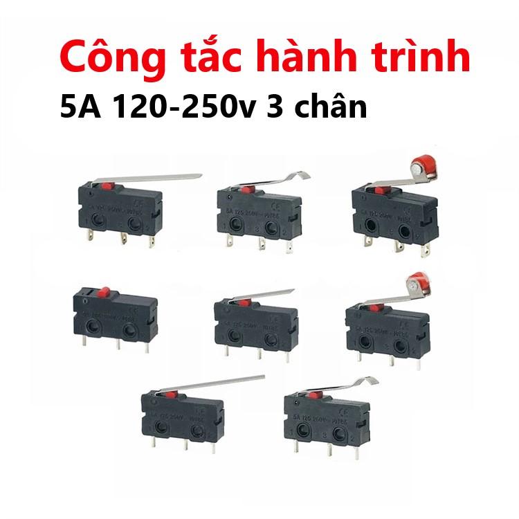 Công Tắc hành Trình Có Bánh Xe KW11 5A-250V - Kích Thước 6.4*20mm
