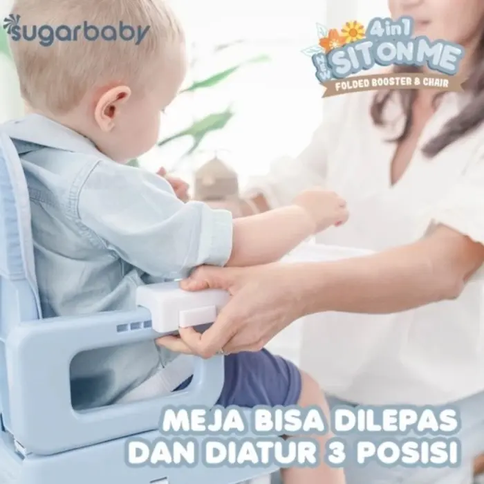Makassar! Sugar Baby Sit On Me Booster Seat / Kursi Makan Bayi 2