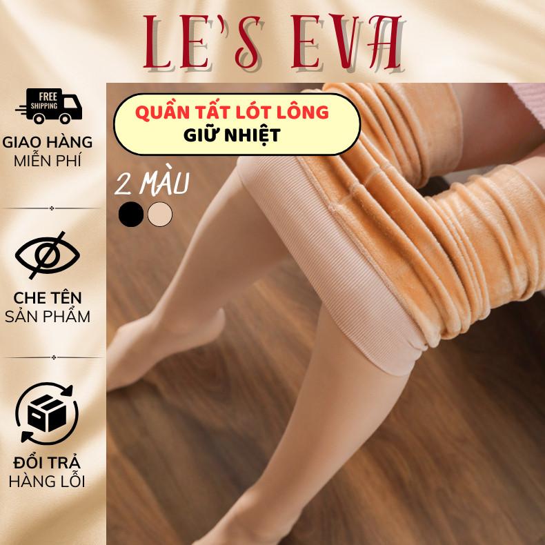 FREESHIP Quần Tất Nữ Lót Lông Nhung Quần Tất Giữ Nhiệt Mùa Đông Ấm Áp Mềm Mịn Co Giãn Tốt Vớ Đùi LESEVA SHOP
