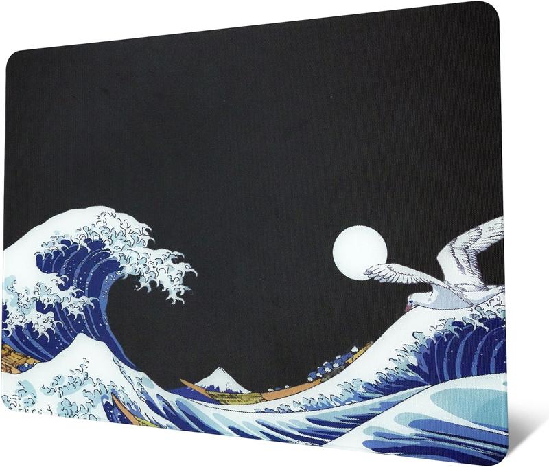 Product Introduction of high quality fabric customized printing anime frosted glass mousepad gaming mouse pad products for computer mouse pad 1