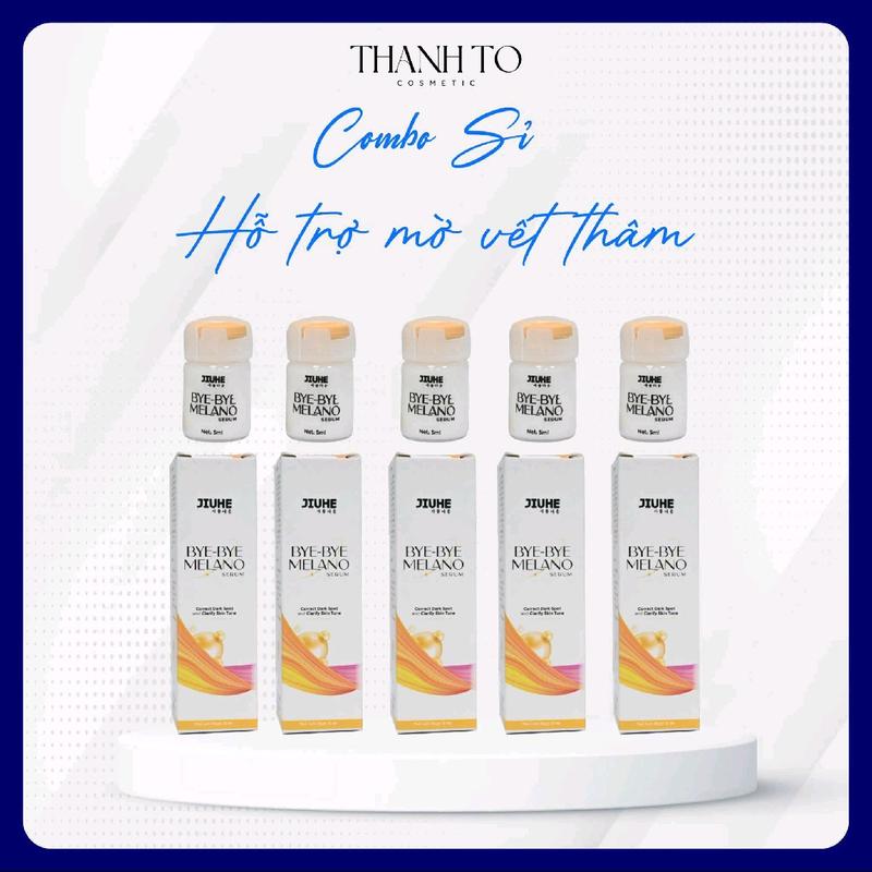 COMBO 5 Lọ SERUM JIUHE MELANO THANH TÔ COSMETIC