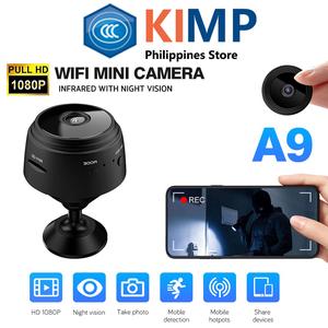Cctv Camera connect cellphone mini security camera HD 1080P monitor wireless hidden camera spy with recording function cctv camera no need internet Charging Micro Card Sd Connection Memory Remote Iron Chargeable