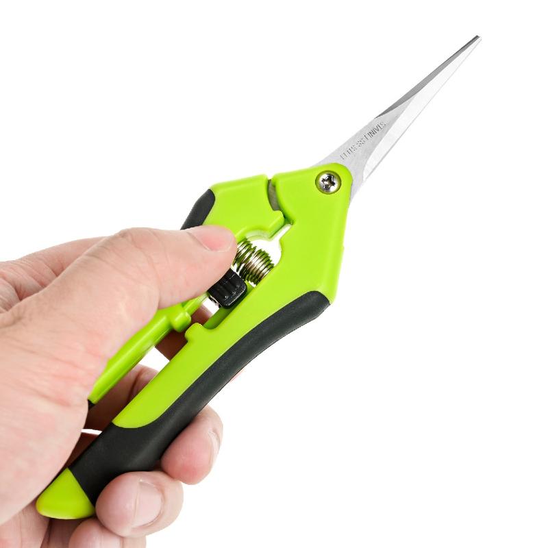 Product Introduction of Garden Pruning Shears Stainless Steel Pruning Tools Hand Pruner Cutter Grape Fruit Picking Weed Household Potted Branches Pruner 28