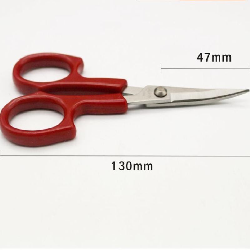 Kéo cong cắt tỉa lông cho gà