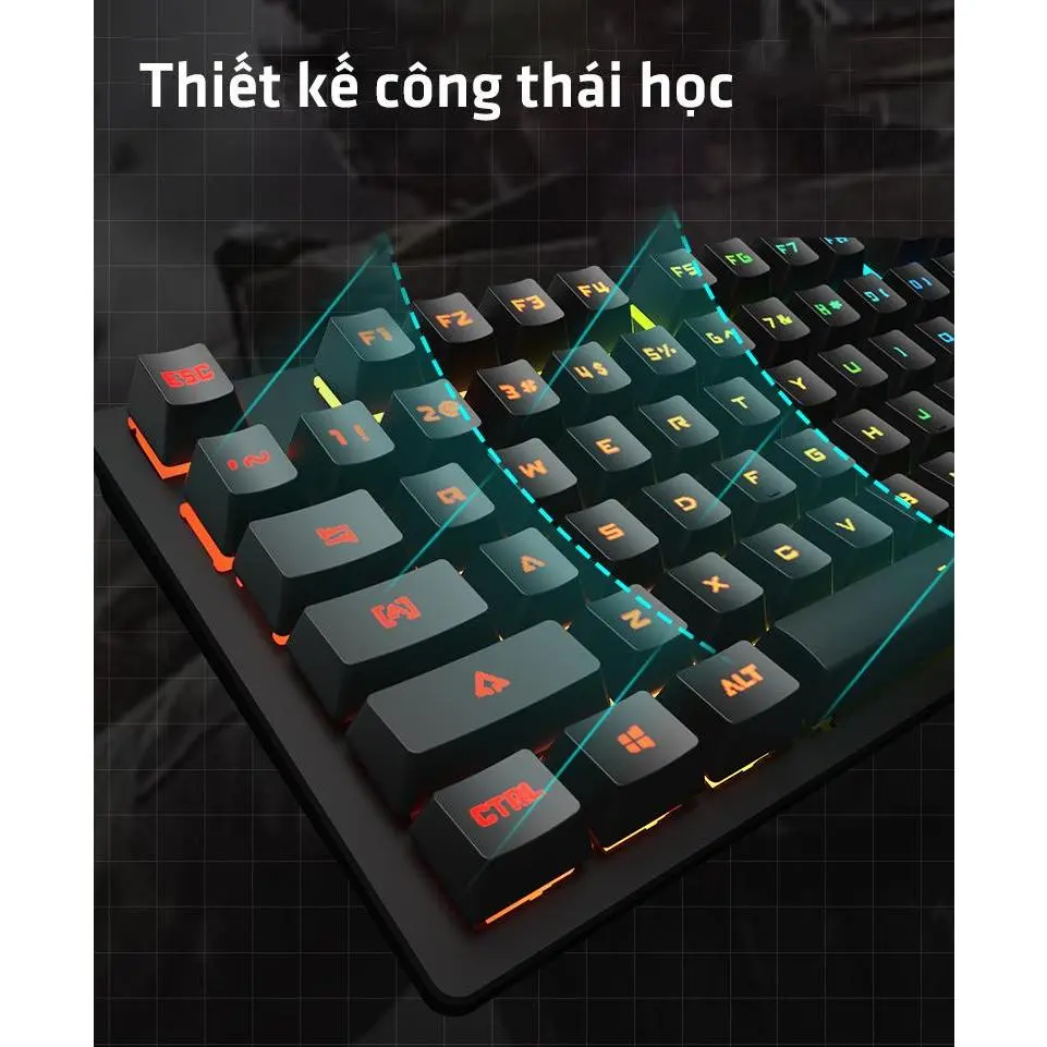 Bàn phím cơ Gaming K550 V4 Red Switch TKL 87 phím - Có hot-swap - Led Rainbow | BigBuy360 - bigbuy360.vn