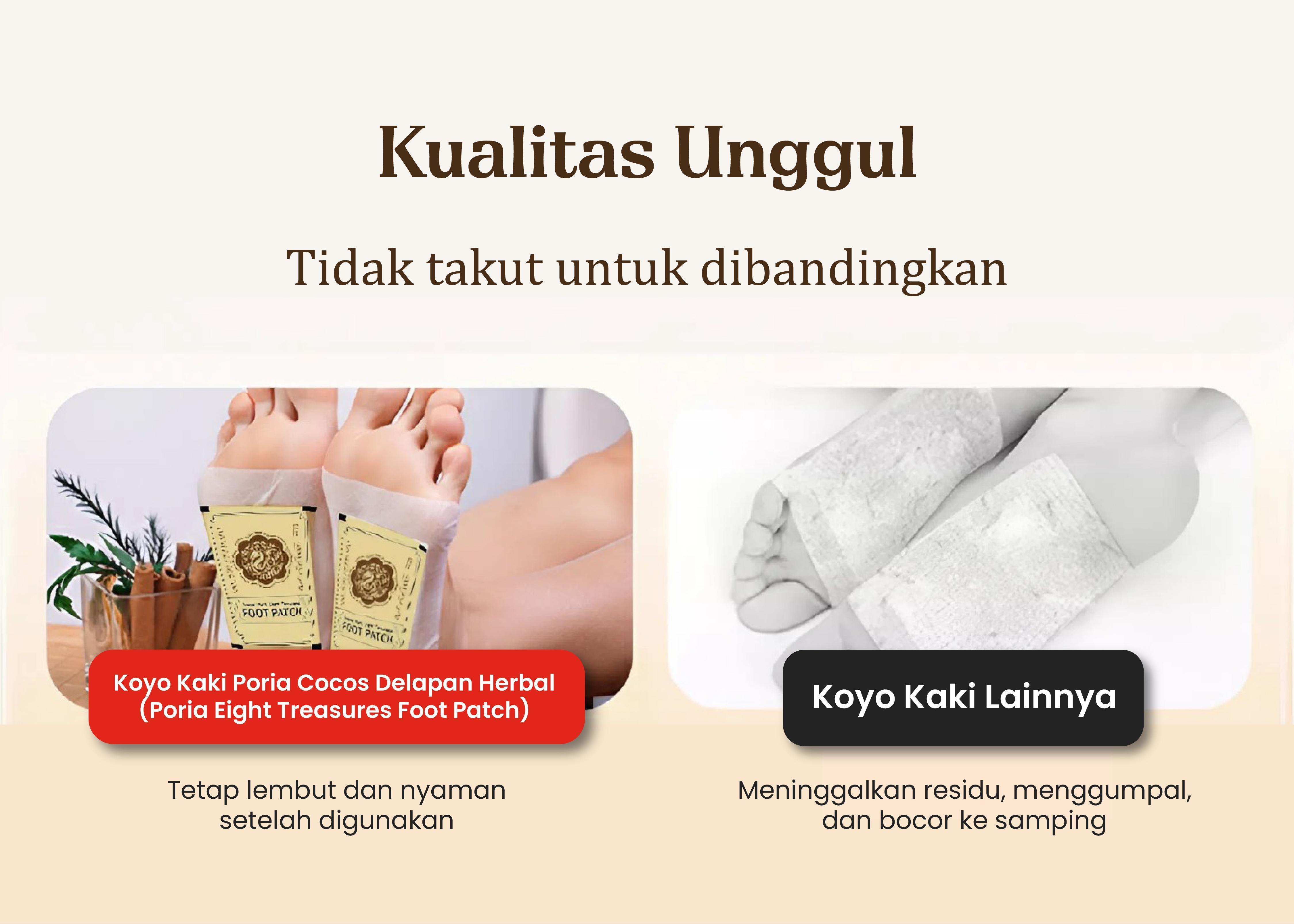 [2.0] Daijobu Koyo Kaki Herbal Patch Detoksifikasi Ginger Alami & Aman Menghilangkan Racun Tubuh Original