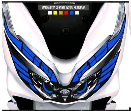 Product Introduction of Stiker CUTTING STIKER MATA ELANG LAMPU PCX 150cc Motor st iker 23