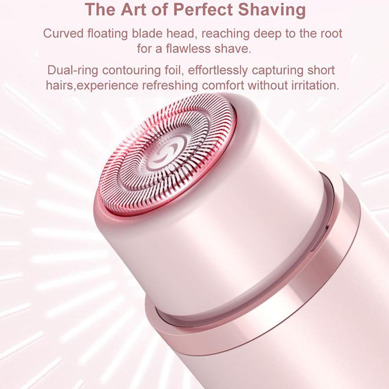 Product Introduction of Electric Hair Trimmer Kit, 1 Count Rechargeable 2 in 1 Body & Face Hair Trimmer & Accessories, Waterproof Hair Removal Tool for Women 3