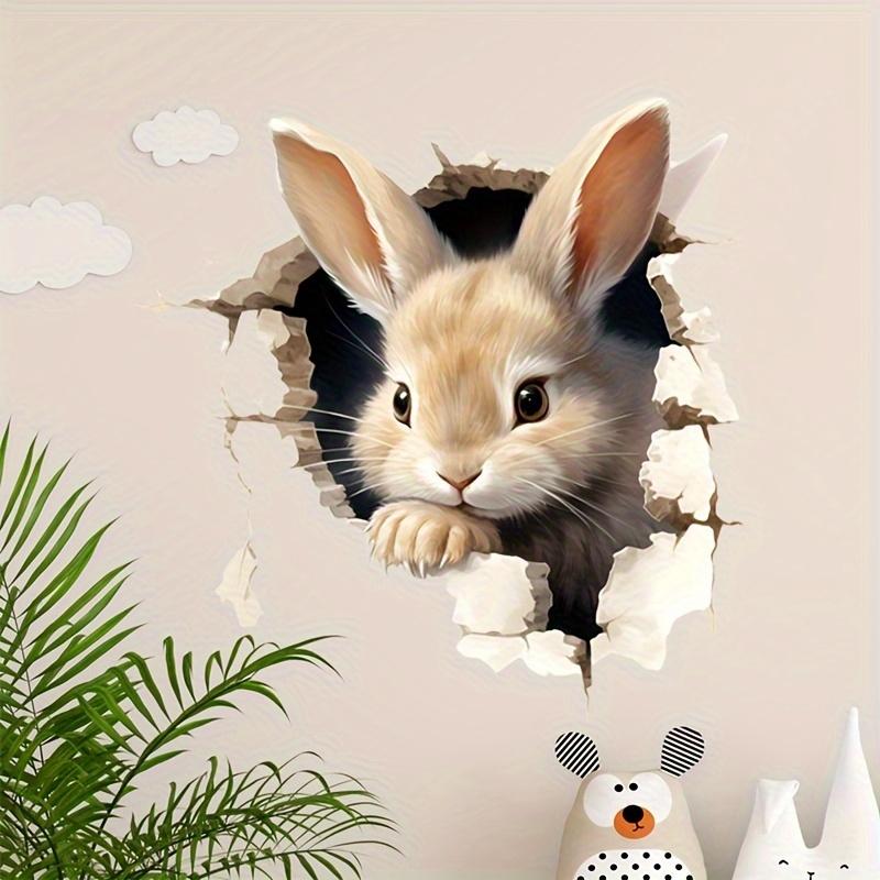 Cartoon Rabbit Bedroom Decorative Wall Sticker Cartoon Rabbit Bedroom Decorative Wall Sticker