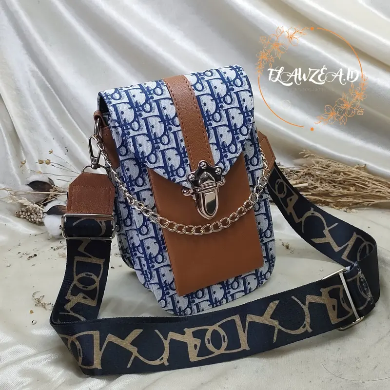 FLAWZEA BAG./TAS SLINGBAG HAPE DHIORRE TALI LISBAN./TAS SELEMPANG KEKINIAN. 1