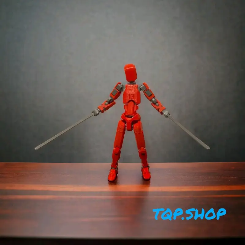 mô hình.robot dummy 13 với khớp linh hoạt cử động siêu thật. Hàng Ráp sẵn Đồ Chơi 1