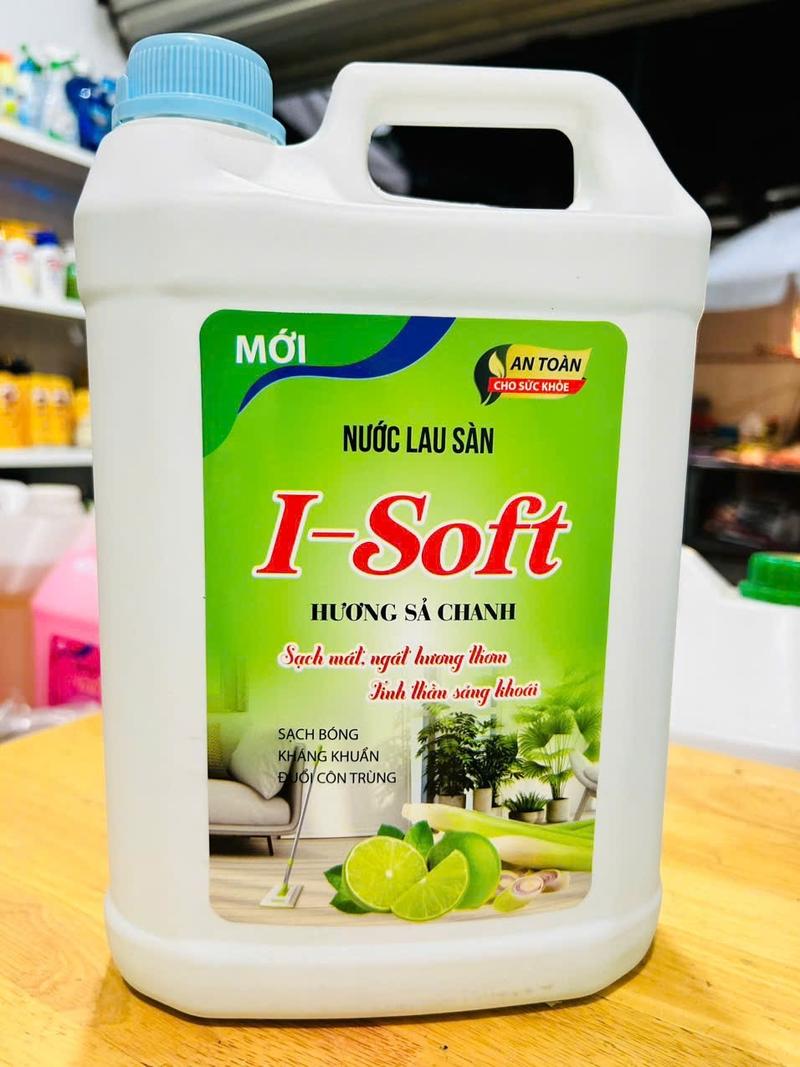 Product Introduction of [Giá tốt] Nước Lau Sàn Thiên Nhiên Isoft 5 Lít, Sạch Khuẩn, Chống Côn Trùng Và Lưu Hương, Làm Sạch 7