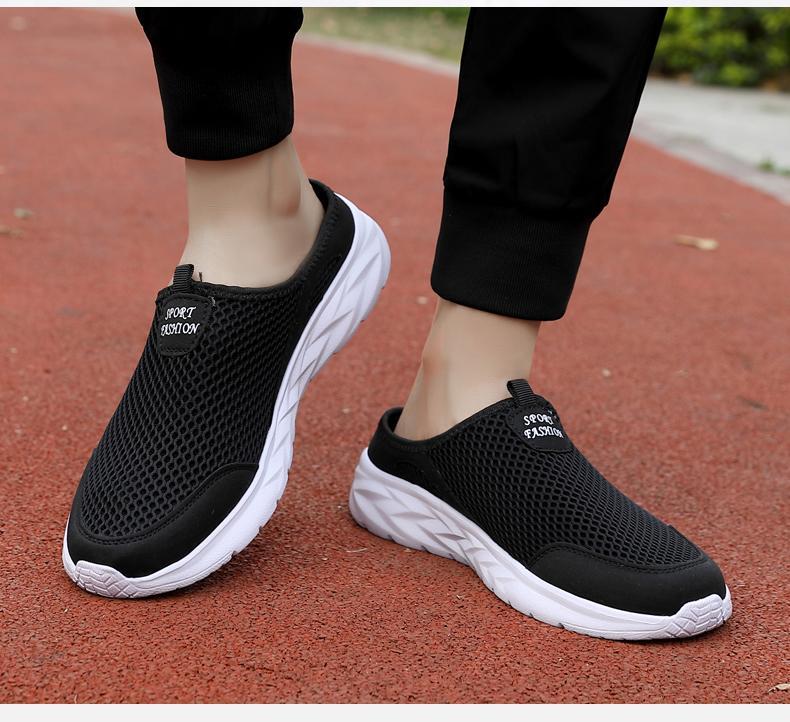 Product Introduction of Sneakers Casual Shoes for Men Breathable Summer Lightweight Comfortable Black Slip-On Driving Walking Shoes Tenis Masculino Boy Runner 56