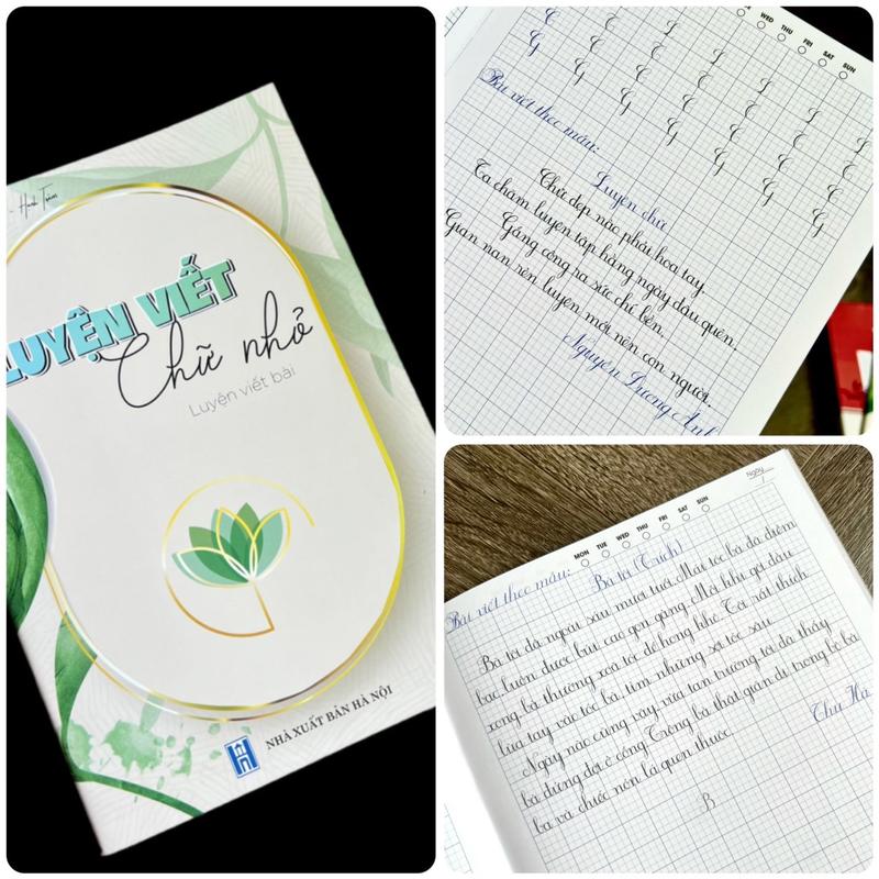 Vở Vietkid viết chữ nhỏ, viết bài