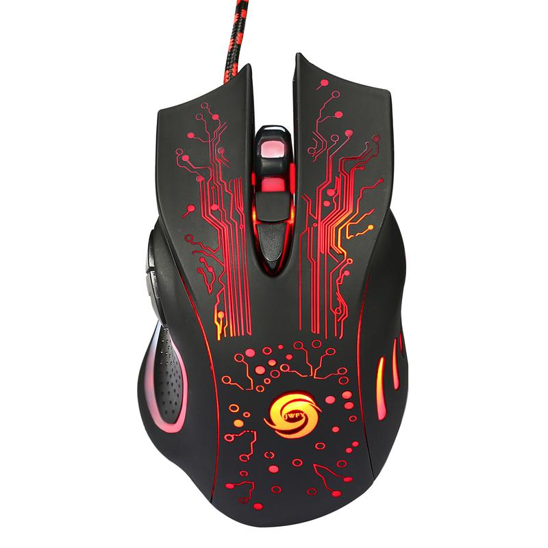 Chuột chơi game có dây,Màu RGB Cool Mouse,Chuột chơi game văn phòng