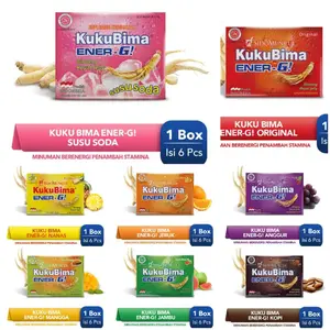 KukuBima Energi All Varian rasa isi 6 sachet/Dus