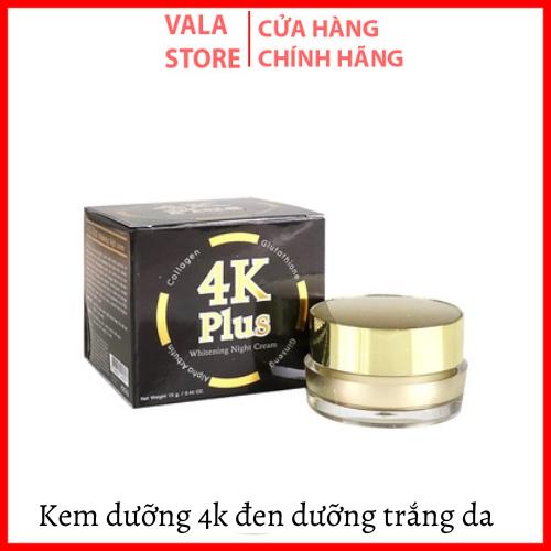 Kem dưỡng face 4k plus whitening night cream