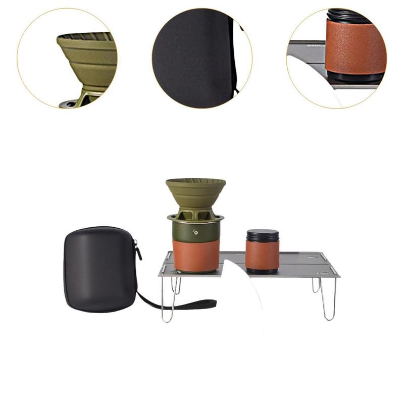 Product Introduction of Pour over Coffee Set Coffee Kit Hand Drip Coffee Set Hand Brewed Coffee Set for Anniversary 2