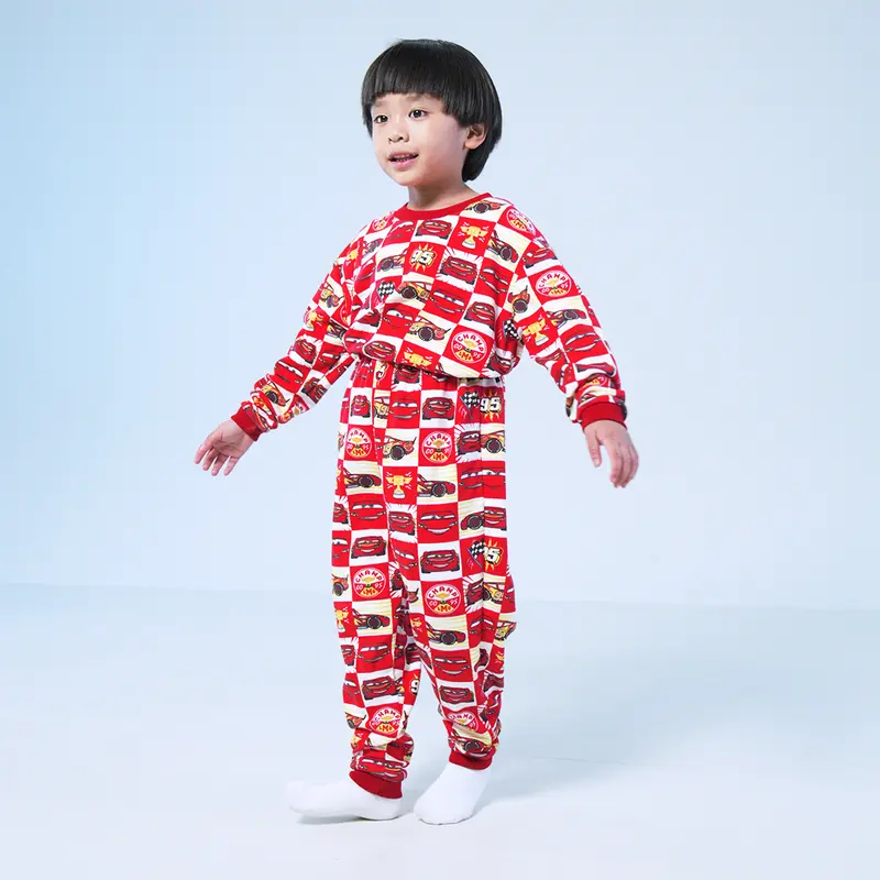 Macbear Cars Collection Piyama Champion Lightning Mcqueen 2-10 Tahun 2