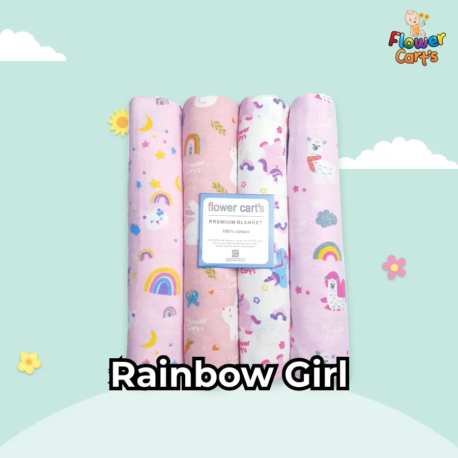 Rainbow Girly (4pcs)