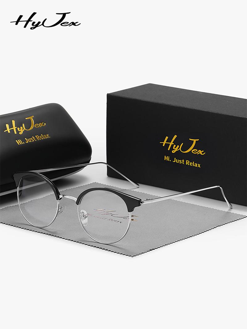 Product Introduction of Unisex Simple Style Plain Color Eyeglasses, Lightweight Eyeglasses for Work, Daily Clothing Decor, Perfect for Student Daily Use 3