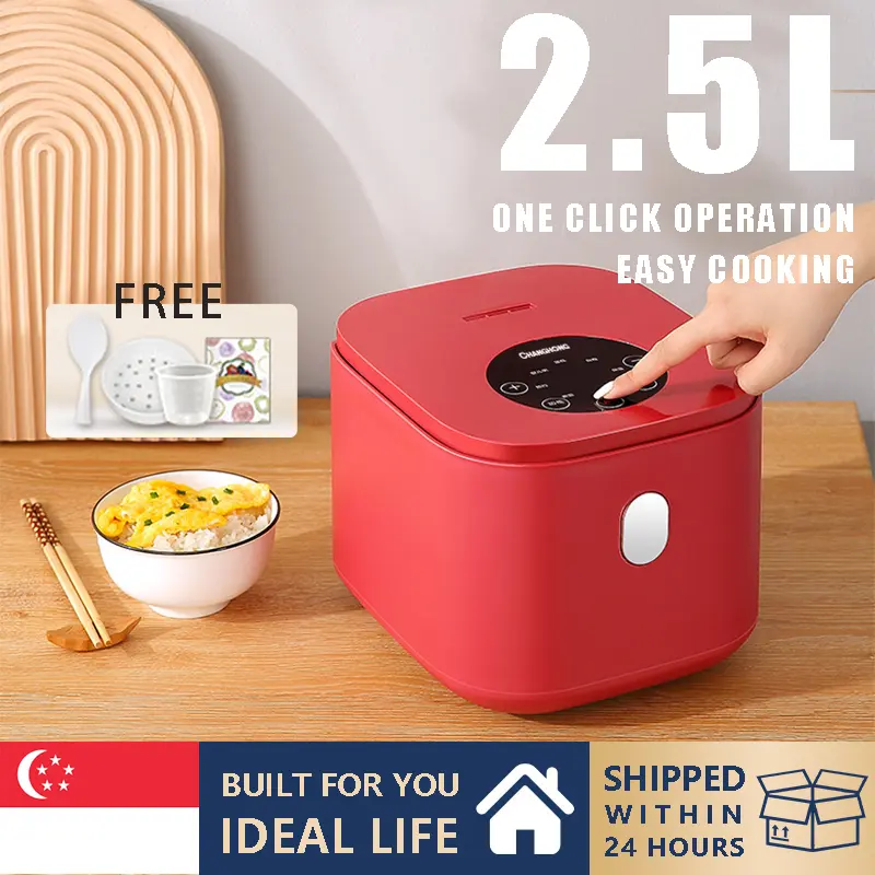 SGIN STOCKSmart Rice Cooker Multi Function Stainlesssteel Easy Compact Rice Cooker Smart 3d Heating Non-Stick Rice Cooker