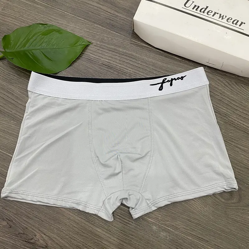 [Mua 6 tặng 1] Quần Sịp Đùi Nam Quần boxer Chữ Ký Cạp Dệt  Chất Vải Thun Lạnh Co Giãn Đa Chiều Quần boxer/quần Menswear 5