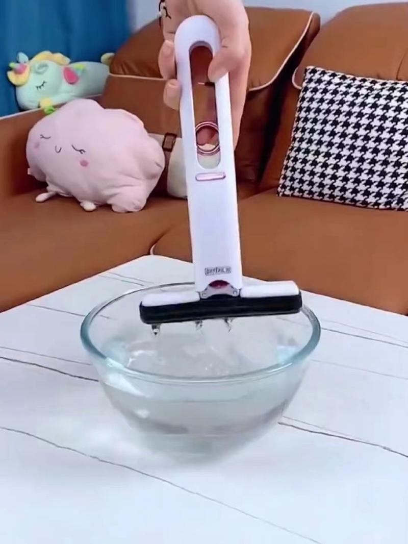 Product Introduction of Mini Small Mop Handheld No Hand Wash Sponge Absorbent Bathroom Kitchen Desktop Lazy Person Special Replaces Cloth 5