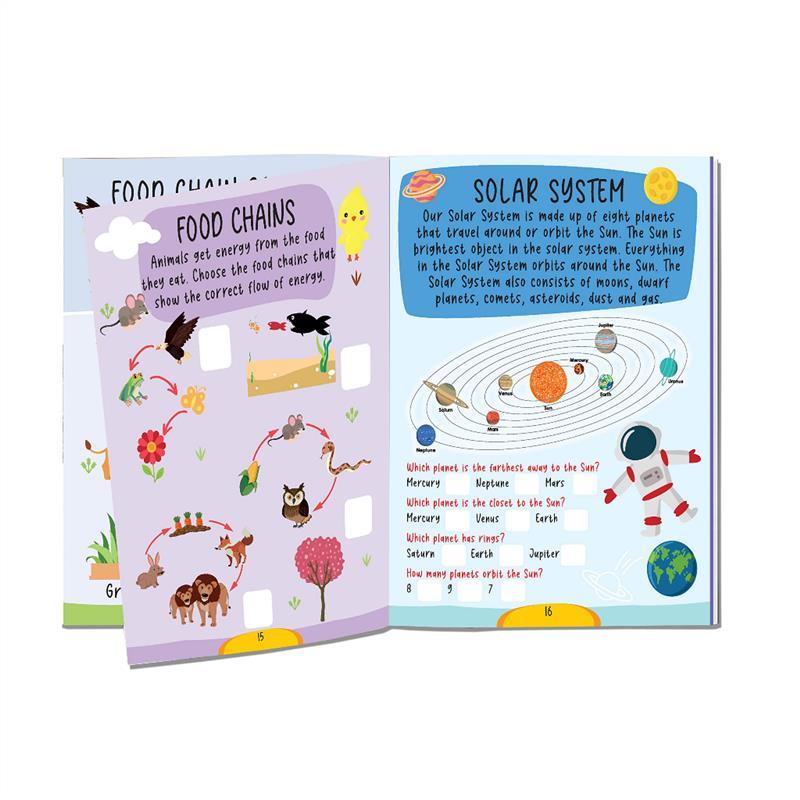 Product Introduction of Original Product Activity Book/Science Activity Book For  Age 46 12