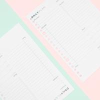 Gambar Bukuqu Loose leaf A5 - LN301 - Daily Plan dari Bukuqu Stationery Kota Tangerang Selatan 4 Tokopedia