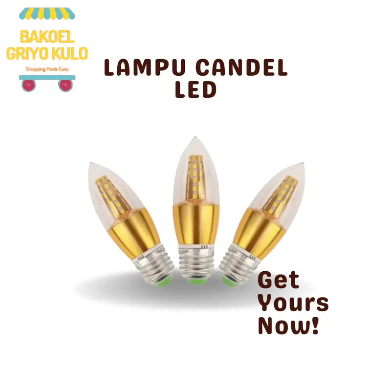 LAMPU CANDEL LED BOHLAM CANDEL SMD 5WATT E14 E27 PUTIH KUNING TERANG BAGUS LAMPU PIJAR CANDLE HEMAT ENERGI 0