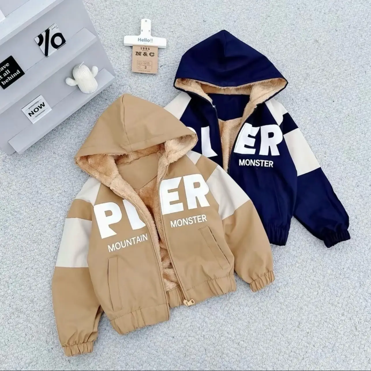 [GIÁ ĐẦU MÙA]10-35kg Áo khoác gió PLER Lót LÔNG và LƯỚI cho bé trai,bé gái.Chất gió polyeter kháng nước.