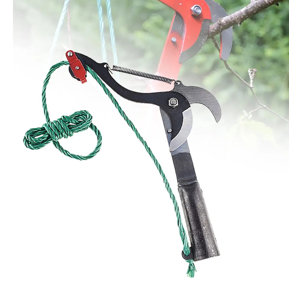 Gunting Dahan Tali Pisau Tarik Pohon / Multifungsi Anti Karat Untuk Berkebun Tree Pruner