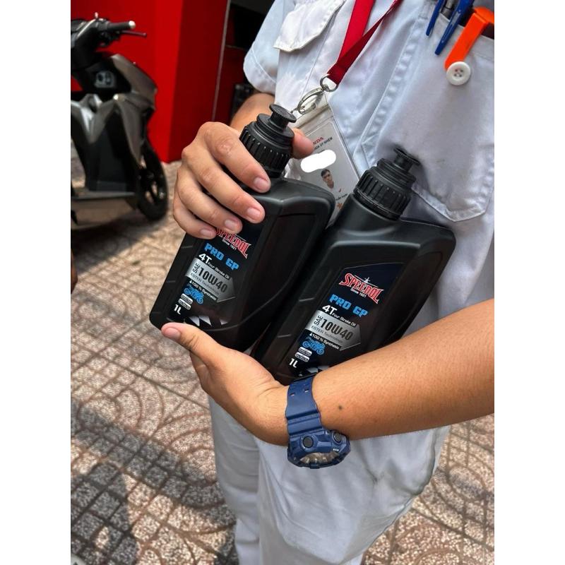 Nhớt SPEEDOL PRO GP 4T 10w40 tổng hợp toàn phân cho xe số Synthetic Ester 2