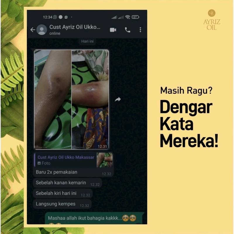 Ayriz Oil 100 Ml Minyak Terapi Herbal 3
