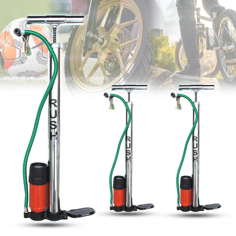 Product Introduction of Pompa Ban Tabung Meter Sepeda, Motor, Mobil Manual Hidrolik Lengkap Kompaan angin Kompa Tangan 1