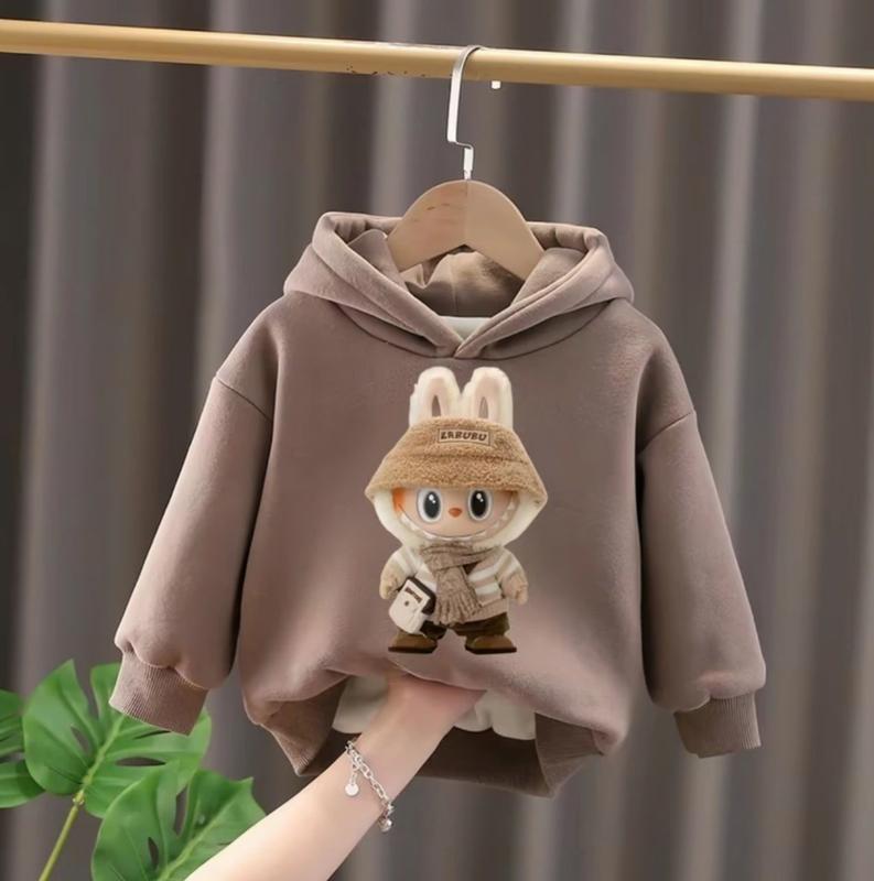 Áo Hoodie 8-30kg Cho Bé Chất Nỉ Dầy Ấm Áp In Hình Ngộ Nghĩnh aohoodie  chobetrai áo  hoodie 8