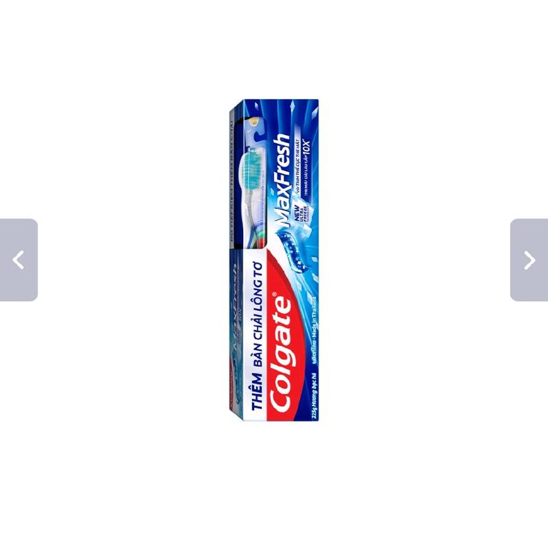 Kem đánh răng Colgate MaxFresh hương bạc hà 225g - Ngừa sâu răng, trắng răng, hơi thở thơm mát 1
