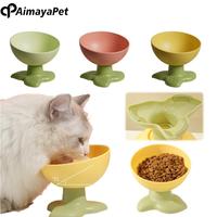 Gambar AimayaPet-3 Warna Pet Bowl Neck Protection Tempat Makan Kucing Tinggi Tempat Minum Kucing Anti Semut Neck Protection Mangkuk Hewan Peliharaan Berbentuk Bunga - green dari FluffyHQ Kab. Tangerang 1 Tokopedia