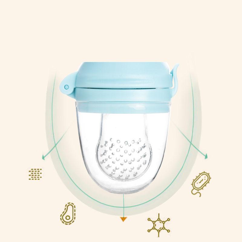 Product Introduction of Baby Fruit Bite Feeding Bags Infant Safe Appease Nipple Fruits Vegetables Pacifier Baby Trainning To Eat Fruit Food Baby Feeder 8