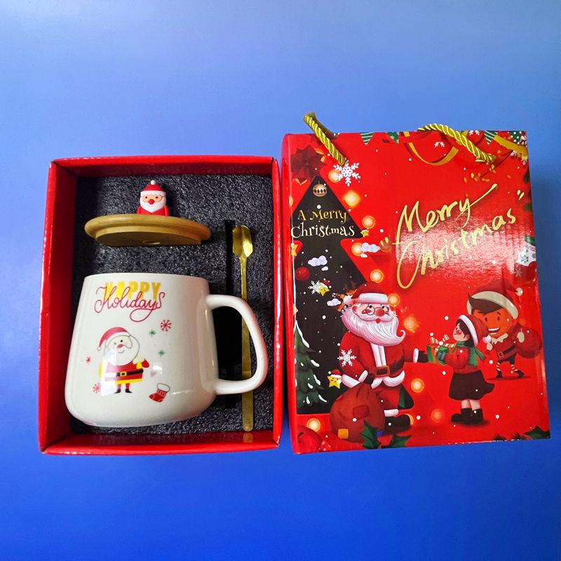 Product Introduction of Cốc Gốm, Thiết Kế Ông Già Noel Giáng Sinh, Hộp Quà Người Tuyết, Cốc Cây Thông Noel, Thích Hợp Làm Quà Tặng Cho Bạn Bè Và Bạn Gái 13