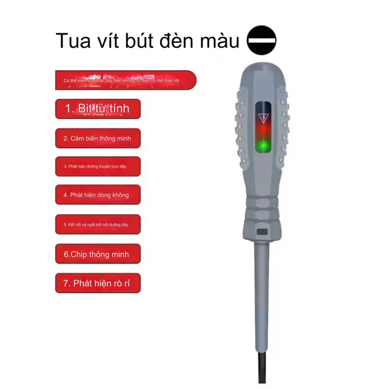 Bút cảm ứng thợ điện thông minh, bút kiểm tra cảm ứng đặc biệt, để phát hiện vít đôi bật và tắt Mạch bút dao lụa điện gia dụng 4