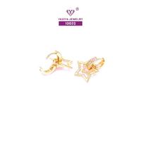 Gambar Yaxiya Anting Klip Wanita Bintang Aksesoris 1013 - Gold, 10032 dari YAXIYA JEWELRY Kota Administrasi Jakarta Barat 1 Tokopedia