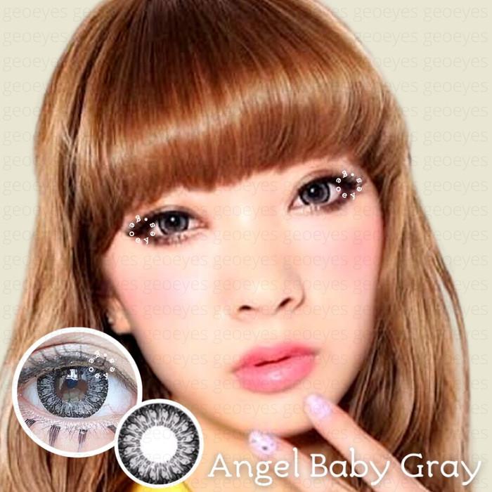 Gambar Softlens Baby Color Angel Series Grey (Abu-abu) dari Geoeyes Kota Administrasi Jakarta Utara Tokopedia
