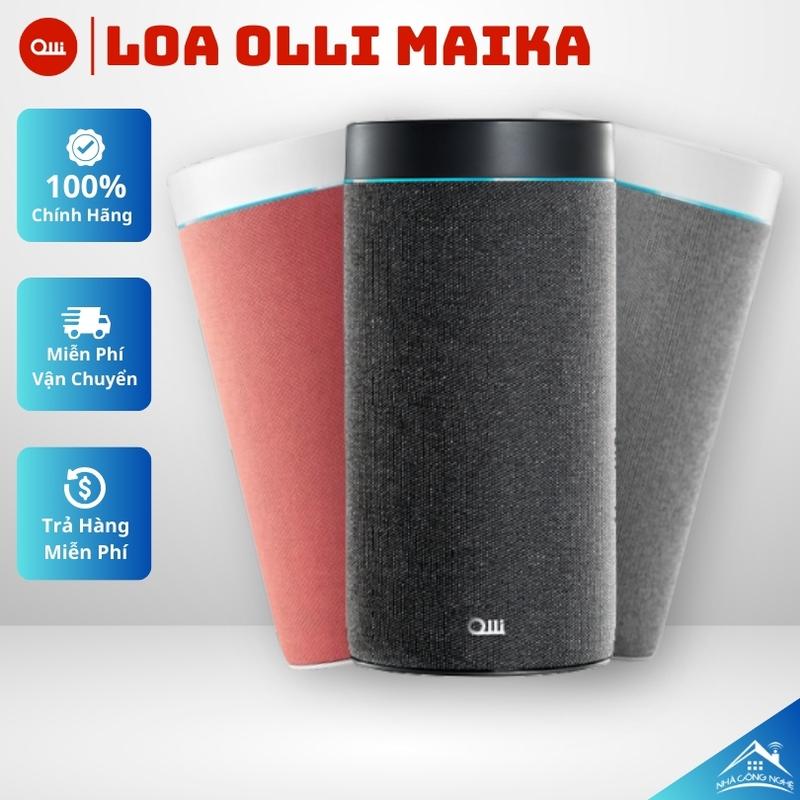 Loa Olli Maika Thông Minh - Tương Thích Nhiều Thiết Bị Nhà Thông Minh, Nhiều Tính Năng Nổi Bật Nghe Nhạc Bluetooth Raido SmartHome Củ Loa