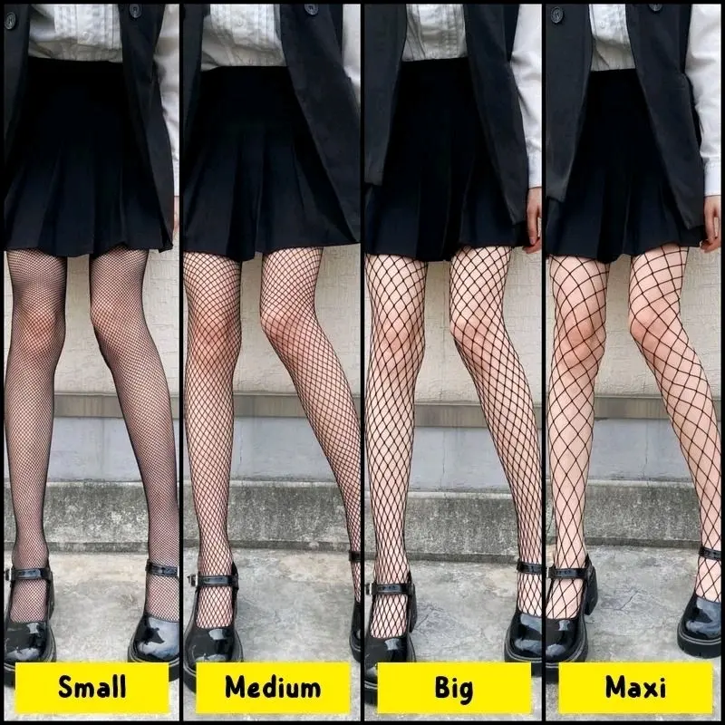 8006 Fishnet jaring Stocking celana jaring pantyhose hitam stoking jala legging sexy stocking cosplay stocking Musim panas Pinggang Tinggi Polos