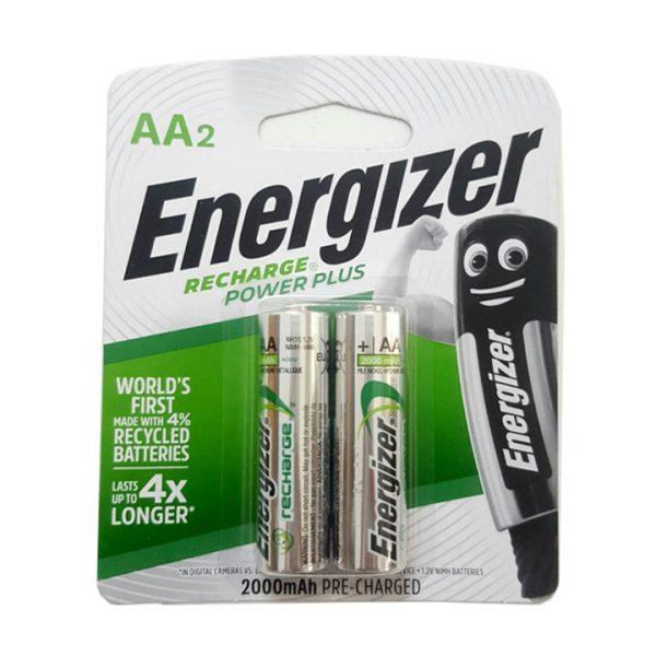 Pin sạc Energizer AA 2000mAh vỉ 2 viên