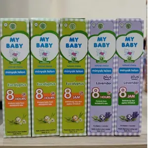 1pcs/3pcs minyak telon 150ml QR Bayi Perut Anak-Anak Menghangatkan