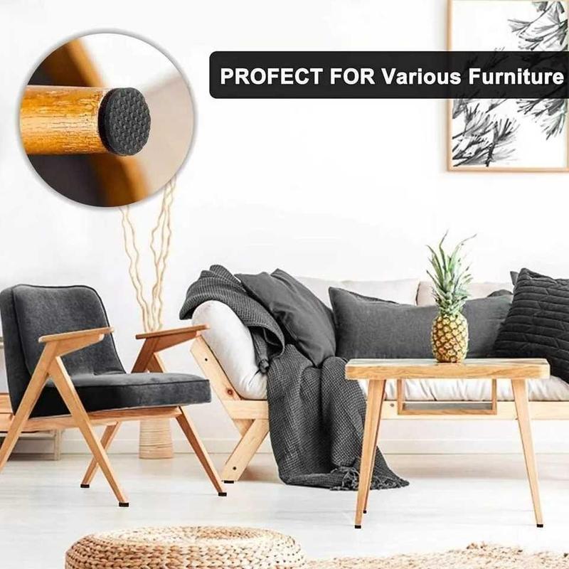 HOUSEEN Alas Kaki Meja Lemari Kulkas EVA Pad Model Bulat 16 PCS - NY24 l 2