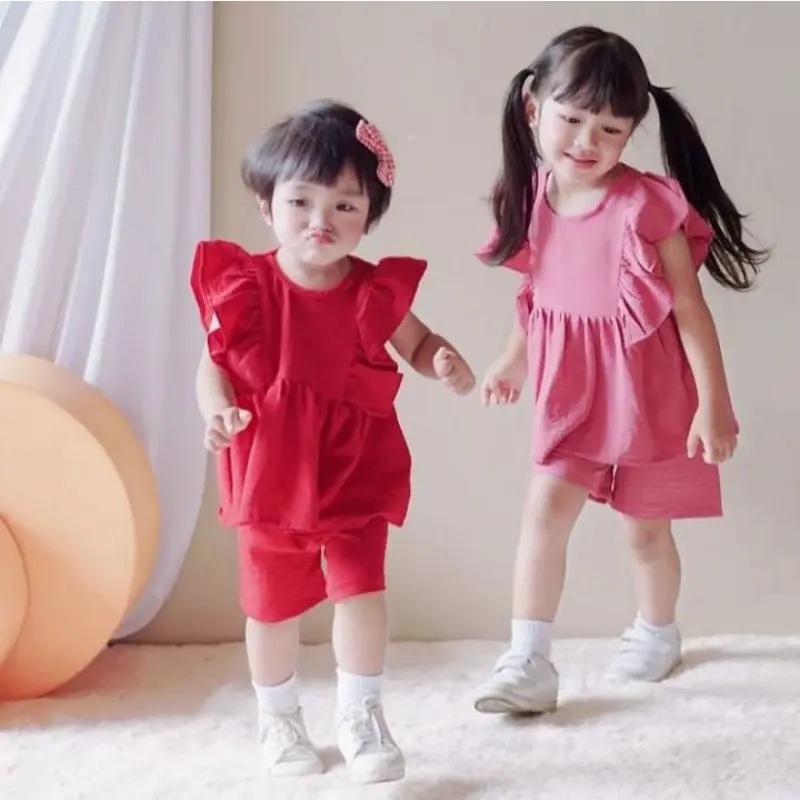 1-5T CARLA CRINKLE ANAK SETELAN KRINGKEL ANAK SETELAN ANAK CRINKLE